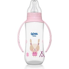 745 Wee Baby Kulplu Pp Biberon 270ML Pembe (5 Adet)