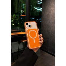 3gen Case iPhone 15 Uyumlu Animasyonlu Kablosuz Şarj Destekli Premium Renkli Sert Silikon