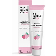 The Humble Co. Çocuk Diş Macunu Çilek Aromalı 75 ml (3 Adet)