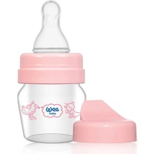 792 Wee Baby Mini Cam Alıştırma Bardağı Seti Pembe 30ML (2 Adet)