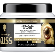 Gliss Ultimate Repair Saç Bakım Maskesi 400 ml 3 Adet