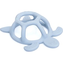 Pandish Tortoise Silikon Diş Kaşıyıcı Buz Mavisi (2 Adet)