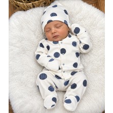 Suvera Store Erkek Bebek  0-3 Ay Gezegen Desen 5li Set