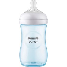 Philips Avent Doğal Tepkili Pp Mavi Biberon 260ML 3-6 Ay