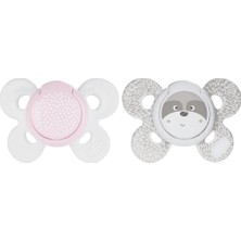 Chicco 2'li Physio Comfort Kız Bebek Emzik 0-6 Ay (4 Adet)