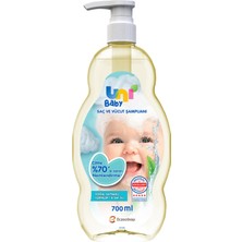 Uni Baby 700 ml Bebek Şampuanı Doğal İçeriklerle Hassas Ciltler İçin Özel Formül