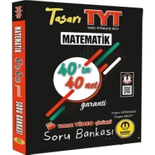 Aydogan's Tasarı Tyt Matematik 40 Ta 40 Net Soru Bankası