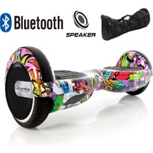 Citymate Smart Balance Elektrikli Kaykay Hoverboard Çanta Hediyeli Bluetooth Hoparlörlü Desenli