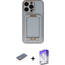 İlk El Grup Pilelistore™ iPhone 13 Pro Max Kılıf Kozmos Minimal Prime - Siyah Bilvis 5in1 3D Magic Cam Ekran Koruyucu + Renkli Kamera Lens Koruma Cam - Pe