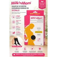 Milk’n Mom Rahatlatıcı Varis Çorabı – Hamilelik, Doğum Sonrası ve Seyahat Için Diz Altı Kompresyon Çorabı