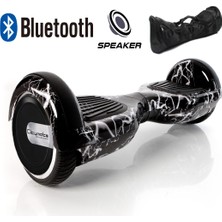 Citymate Smart Balance Elektrikli Kaykay Hoverboard Çanta Hediyeli Bluetooth Hoparlörlü Desenli
