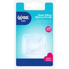 Wee Baby Silikon Biberon Emziği (2 Adet)