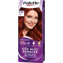 Palette Göz Alıcı Renkler 6-88 Yoğun Kızıl Saç Boyası 110 ml 5 Adet