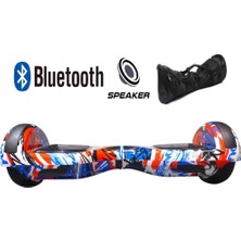 Citymate Smart Balance Elektrikli Kaykay Hoverboard Çanta Hediyeli Bluetooth Hoparlörlü Desenli