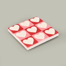 Matmel Kitchen Kalpli Taş Bardak Altlığı - Renkli - 10X10 cm