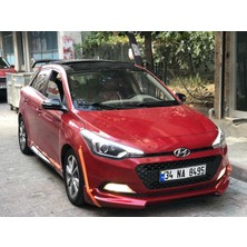 Tuning Vadisi Hyundai I20 Custom Ön Ek Karlık Mat Siyah Plastik 2014 2015 2016 2017 2018