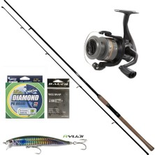Okuma Rv-40 Bauer Daiko 270 cm 10-40 gr Spin Olta Seti