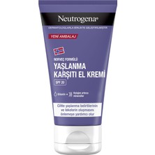 Neutrogena Visibly Renew Bakım Etkili El Kremi 75ml Cilt İçin SPF 20 Koruma Sağlar