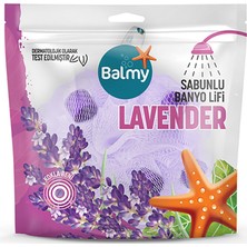 Balmy Naturel Balmy Lavanta Sabunlu Banyo Lifi 3 Adet