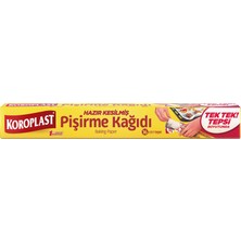 Koroplast Pişirme Kağıdı Hazır Kesilmiş 16'lı 5 Adet