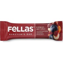 Fellas Kırmızı Meyveli Kuruyemiş Bar 30G (2 Adet)