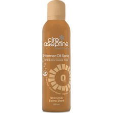 Cire Aseptine Işıltılı Sprey Güneş Yağı 0 Spf 200 ml 3 Adet