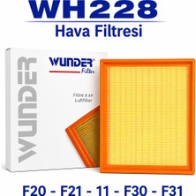 Fıat - Alfa Romeo - Opel - Chevrolet - Cıtroen - Peugeot - Lancıa - Daewoo - Ford - Hyundaı Wunder Wh 228 Hava Filtresi