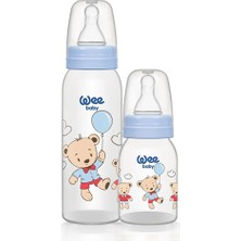 281 Wee Baby 125+250 2'li Pp Biberon Mavi (3 Adet)