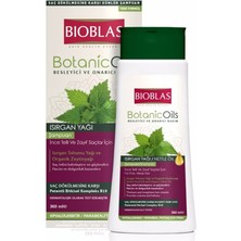 Bioblas Botanic Oils Isırgan Yağlı 360 ml Saç Dökülmesine Karşı Şampuan