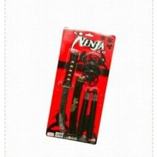 Matmel Ninja Samuray Dövüş Savaş Seti Kılıç Mınçıka Yıldız Fırlatma Bıçağı