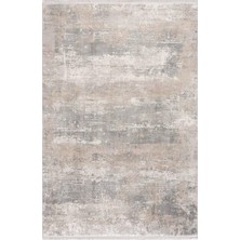 Sanat Halı Doku 1232 Vizon Gri Modern Salon Halısı