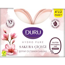 Duru Hydropure Sakura Bakım Sabunu 4 x 135 G 4 Adet