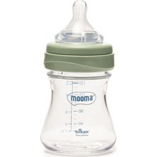 Mooma Neutra Tritan Biberon 150 ml 0-6 Ay Yavaş Akış Çağla Yeşili (5 Adet)