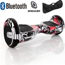 Citymate Smart Balance Elektrikli Kaykay Hoverboard Çanta Hediyeli Bluetooth Hoparlörlü Desenli