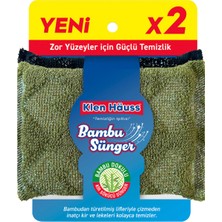Klen Hauss Bambu Sünger 2'li