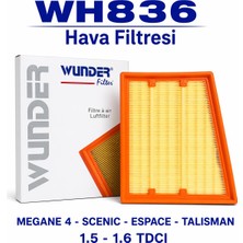 Fıat - Alfa Romeo - Opel - Chevrolet - Cıtroen - Peugeot - Lancıa - Renault - Dacıa Wunder Wh 836 Hava Filtresi