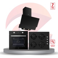 Esty Ankastre Siyah Set (Esty 3480 SIYAH+ACO5700E6B01+AEF6603B02)