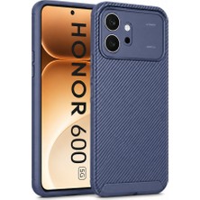 MobaxAksesuar Huawei Honor 600 Kılıf Karbon Silikon Case