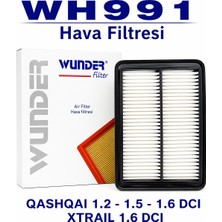 Wunder Nıssan Qashqaı – X-Traıl – Renault Kadjar Wh 991 Hava Filtresi