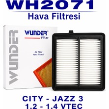 Wunder Honda Cıty - Honda Jazz Wh 2071 Hava Filtresi