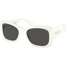 Prada Pr A08S (1425S0) 56 | Kadın Beyaz Güneş Gözlüğü