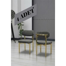 JoyMassa Polo Sandalye Gold Ayak 4 Adet