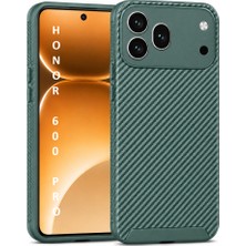 MobaxAksesuar Huawei Honor 600 Pro Kılıf Karbon Silikon Case