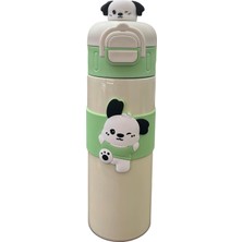 Noki Çift Ağızlıklı Çelik Matara 500 ml