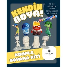 Paiplay Ters Yüz Figürleri - Boyama Seti ve Ters Yüz Figürleri 10CM