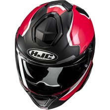 Hjc I91 Felio MC1SF Çene Açılır Motosiklet Kaskı Kırmızı