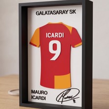 Riva Self Mauro Icardi 3D Parçalı Forma Tasarımlı Koleksiyon Çerçevesi - Galatasaray Sk Temalı