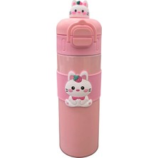 Noki Çift Ağızlıklı Çelik Matara 500 ml