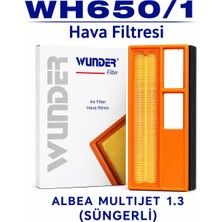 Opel - Chevrolet - Daewoo - Saab - Fıat Wunder Wh 650/1 Hava Filtresi