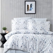 Aryıldız Home Saten Baskılı Nevresim Takımı Çift Kişilik Aqua